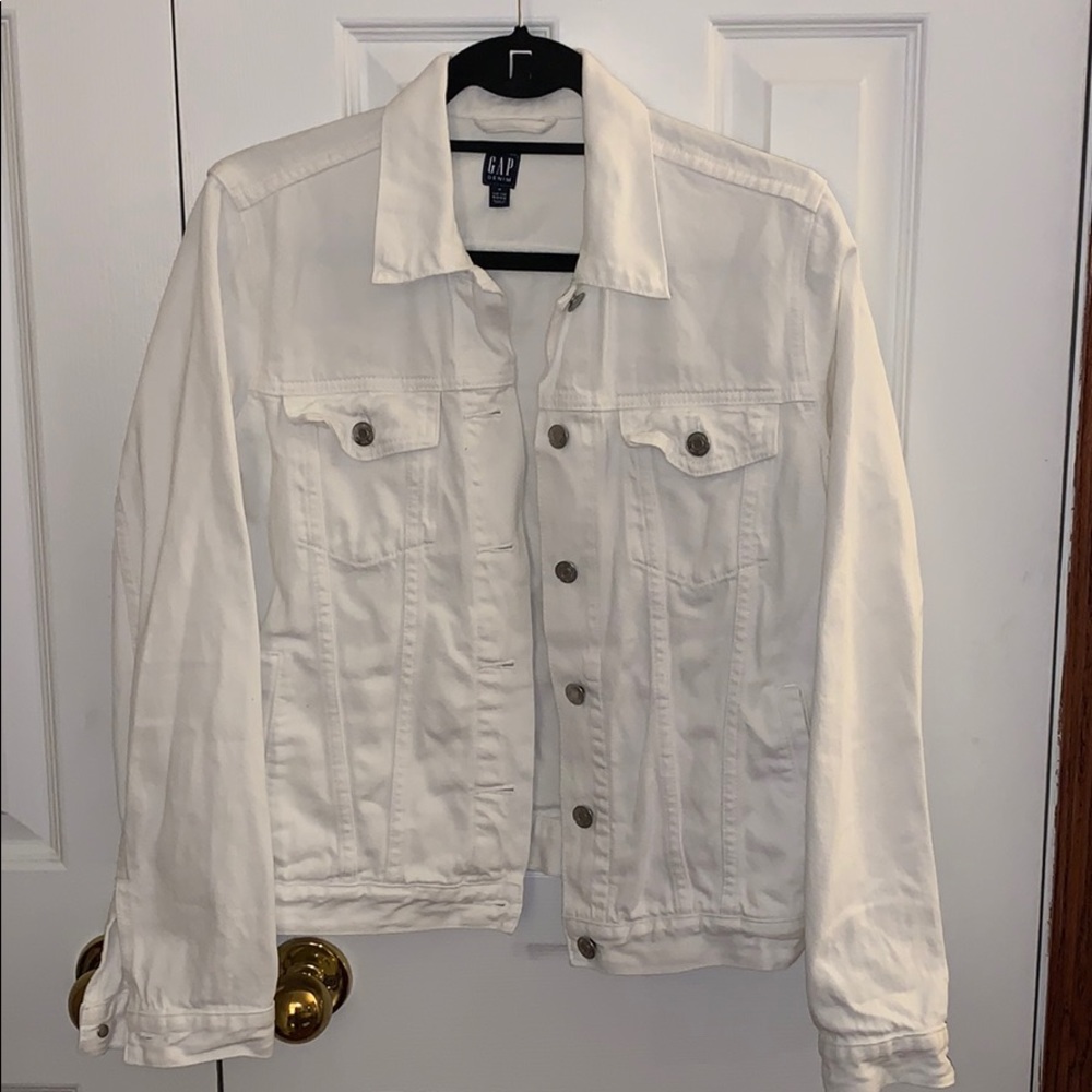 White Denim Jacket